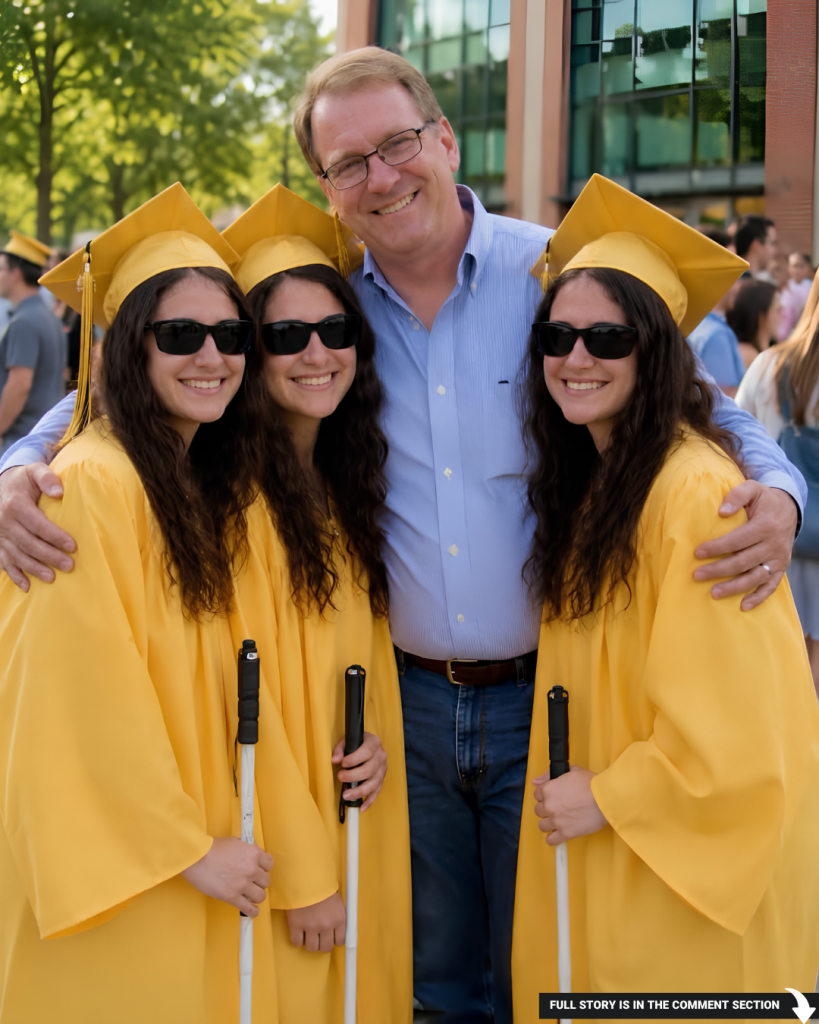 My Wife Left After Our Triplet Daughters Were Born—What Happened at Their Graduation 18 Years Later Left Everyone Speechless