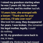 She took my grandson from me after I had raised him — years later, he returned transformed