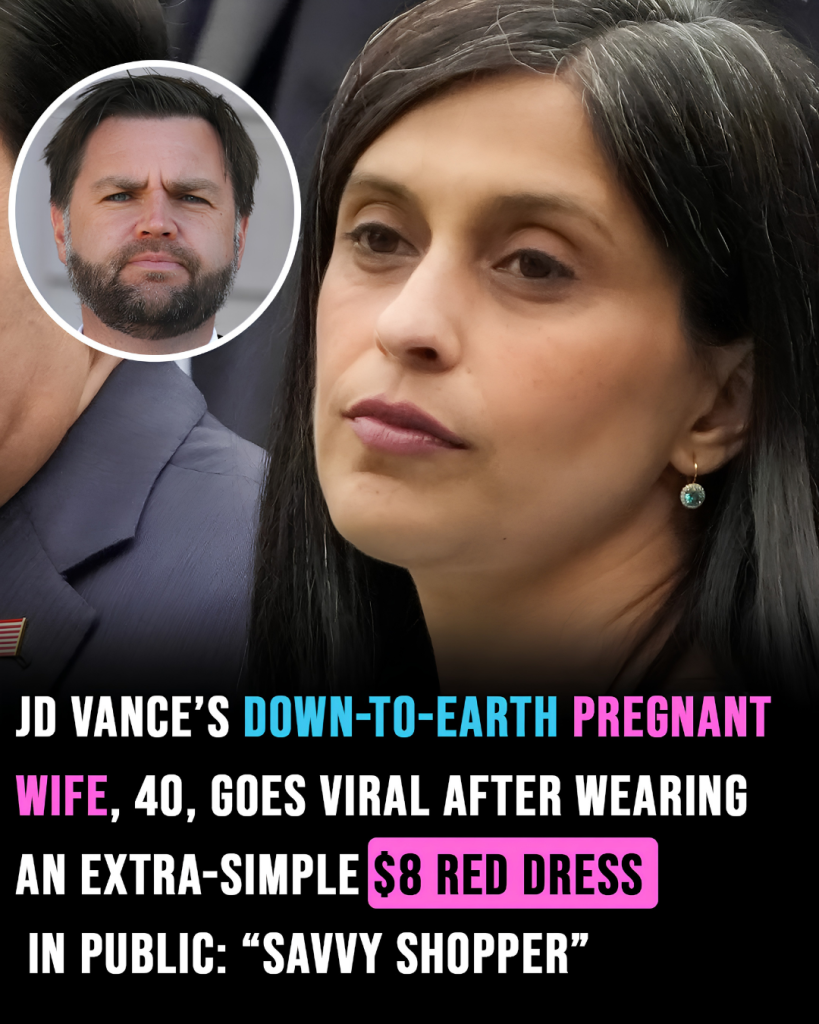 Usha Vance proves she’s a savvy shopper with budget-friendly maternity dress