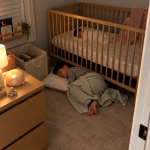 My 7-Year-Old Son Started Sleeping Under His Newborn Sister’s Crib – When I Heard What He Was Whispering to Her at 2 AM, I Went Pale
